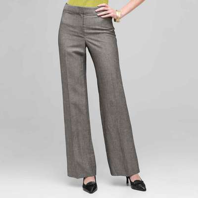 Washable Linen Classic Yoke Pant