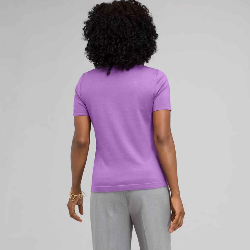 Scoop Neck Shell, Crocus, large image number 1